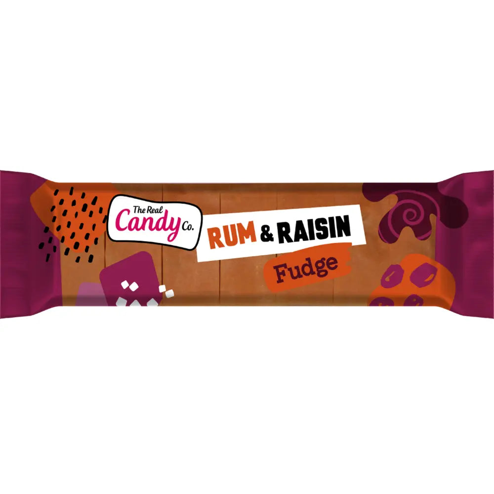 rum and raisin fudge