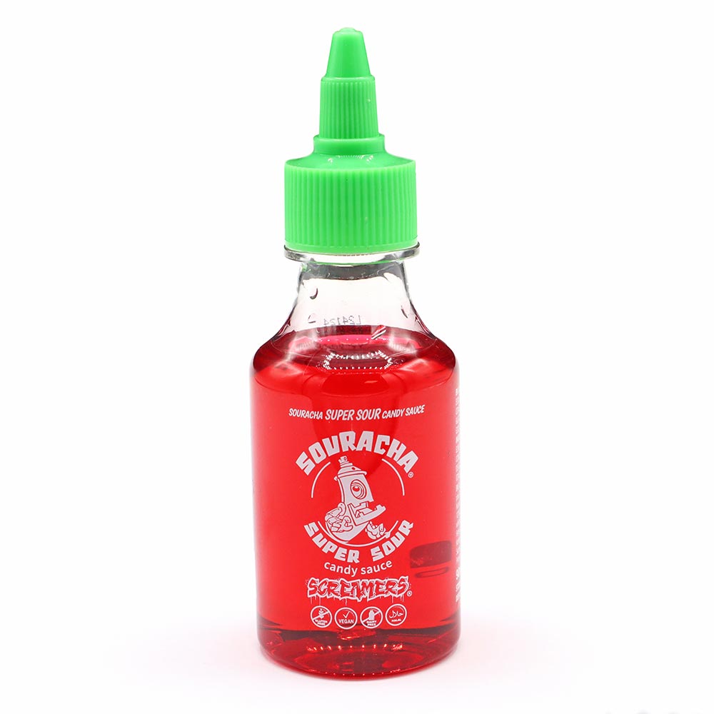 sour cherry souracha bottle