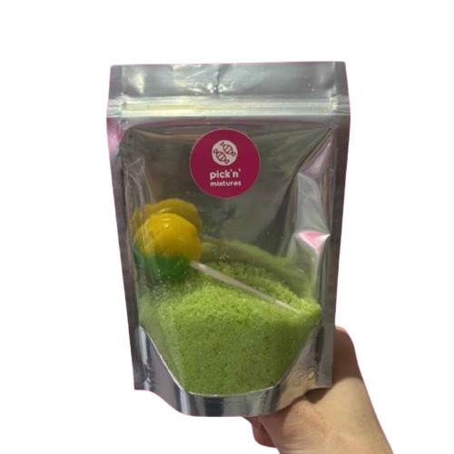 lime sherbet lolly pouch