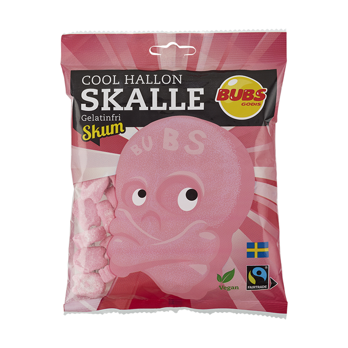 bubs cool foam sour raspberry skull (90g)