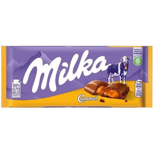 milka caramel