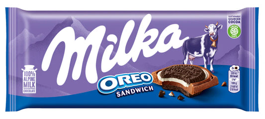 milka oreo sandwich