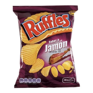 ruffles jamon